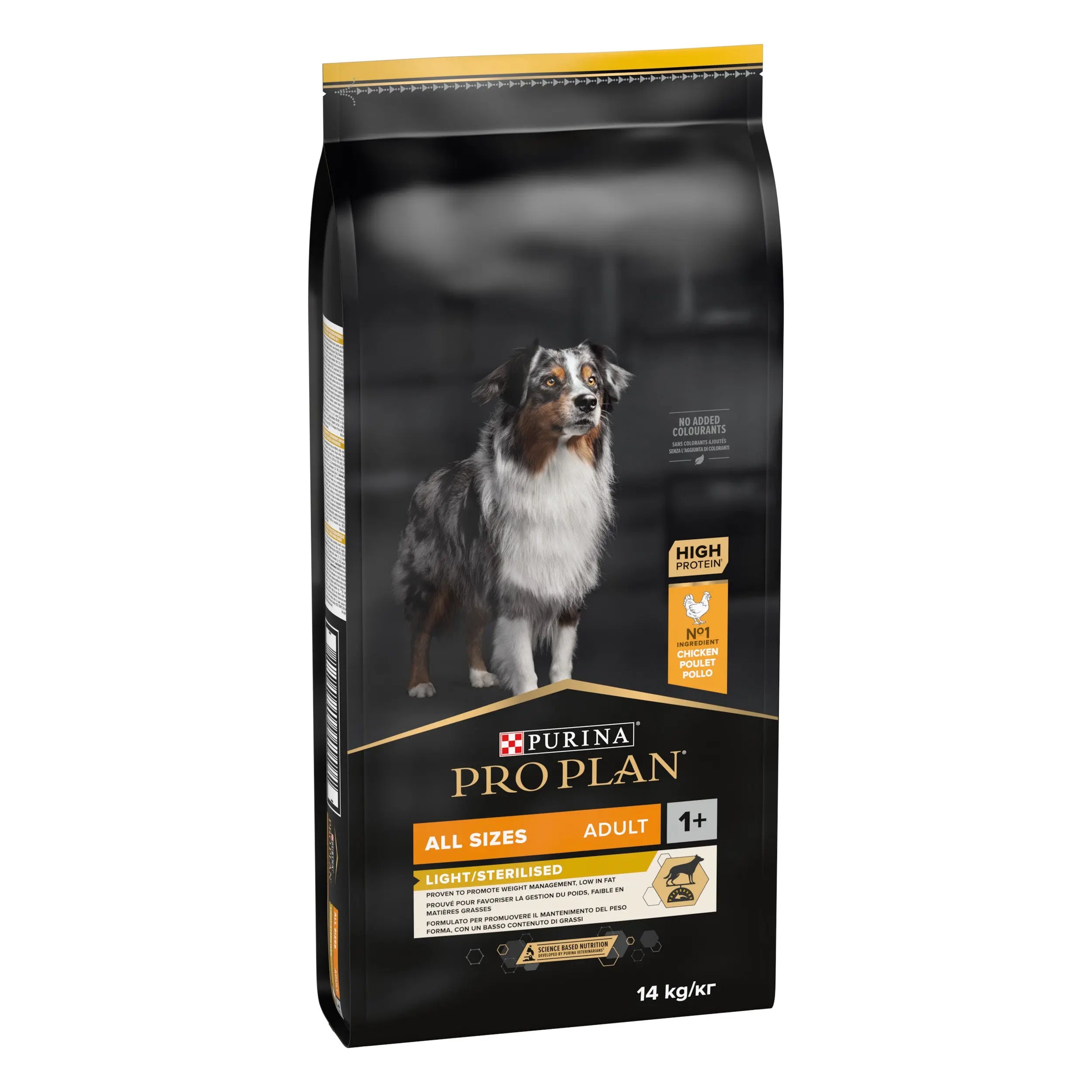Pro Plan Dog AllSize Adult Light Sterilized Pollo 14 kg al mejor precio -Todoanimal.es