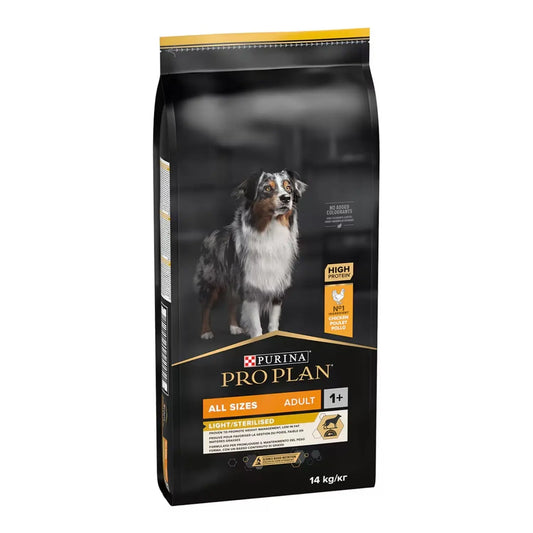 Pro Plan Dog AllSize Adult Light Sterilized Pollo 14kg NESTLE ESPAÑA, S.A.