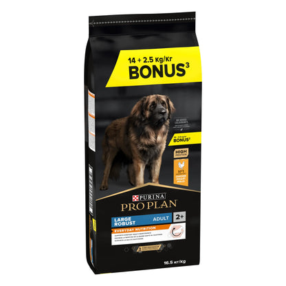 Pro Plan Dog Large Robust Adult Pollo 14 kg+2,5 kg gratis al mejor precio -Todoanimal.es