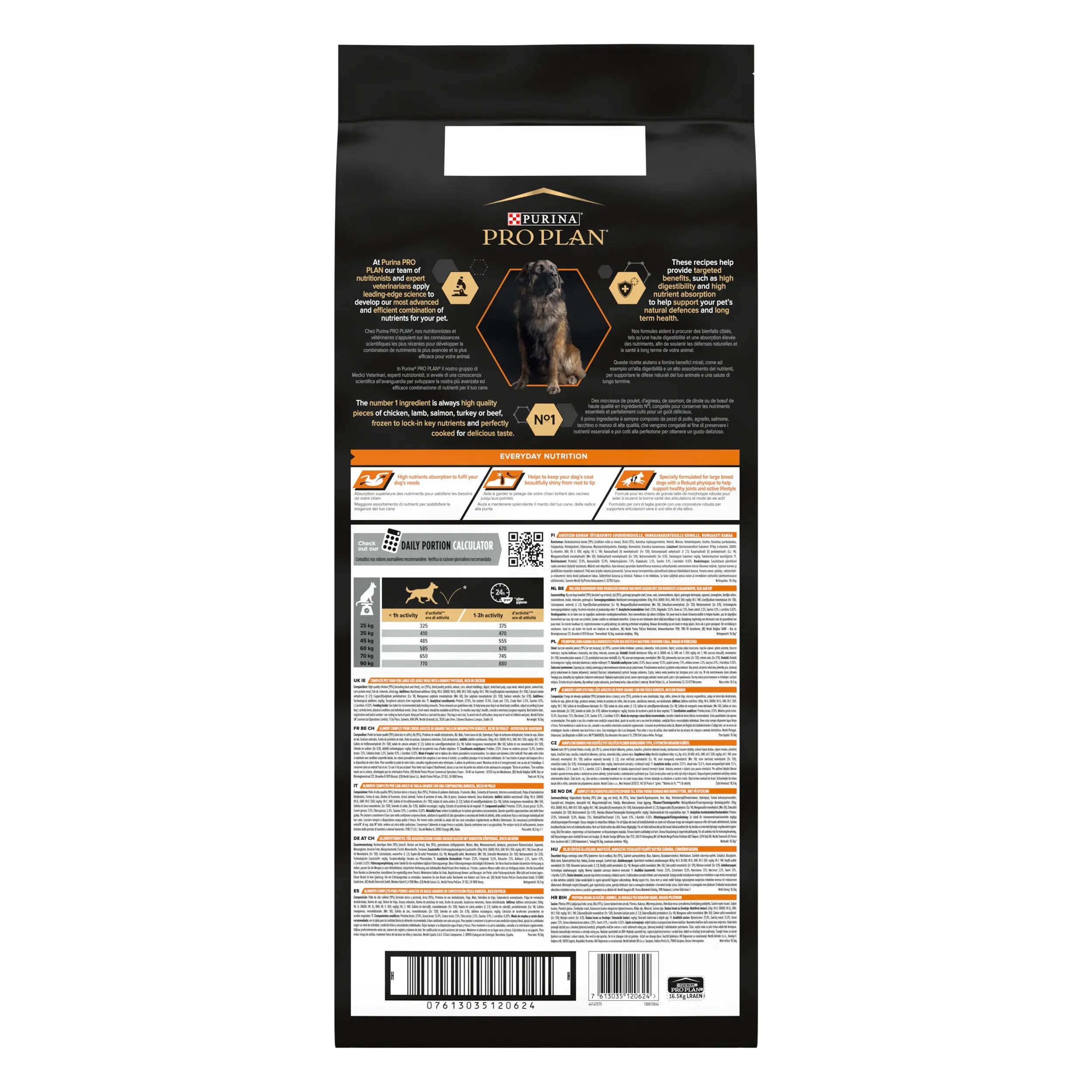 Pro Plan Dog Large Robust Adult Pollo 14 kg+2,5 kg gratis al mejor precio -Todoanimal.es