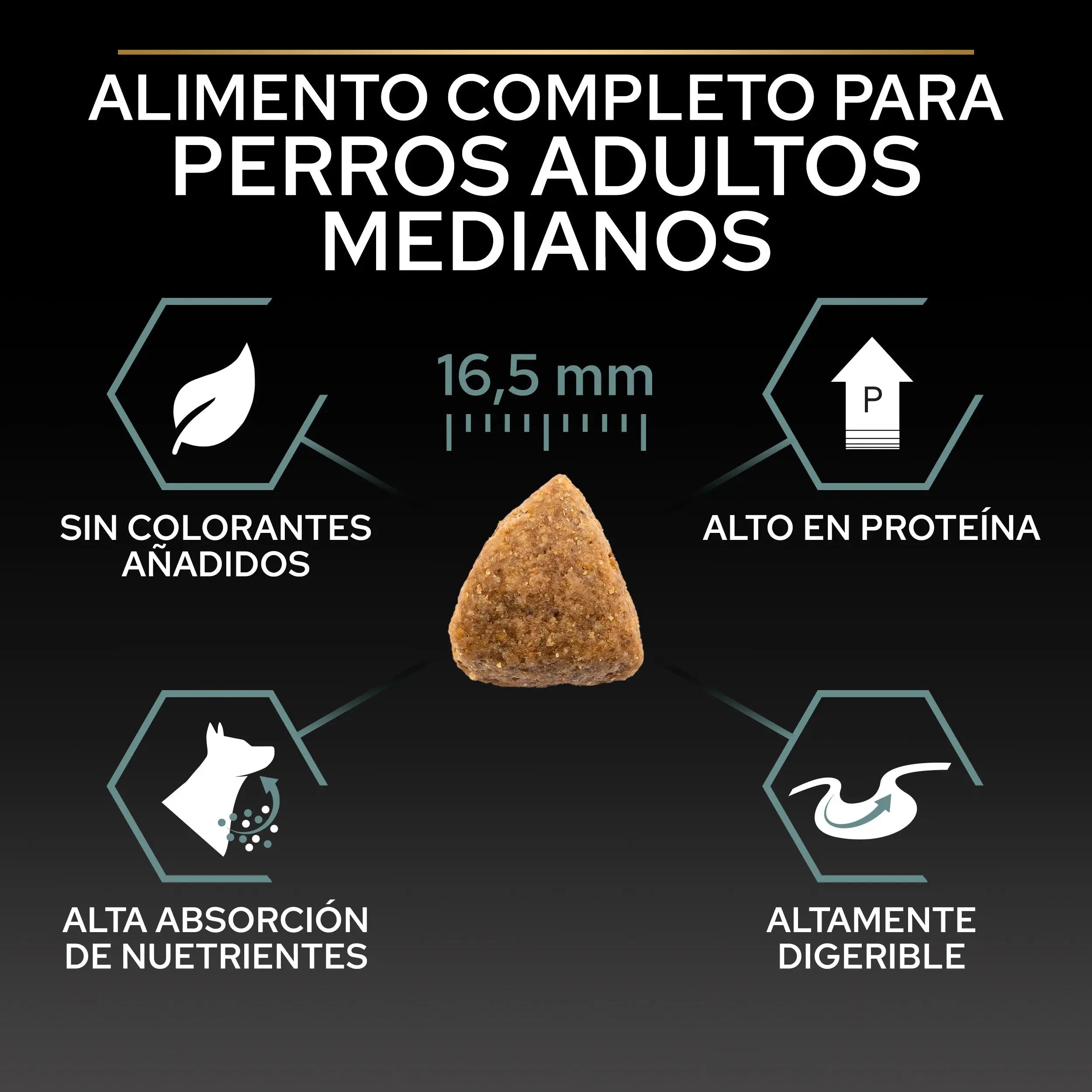 Pro Plan Dog Medium Adult Digest Cordero 3 kg al mejor precio -Todoanimal.es