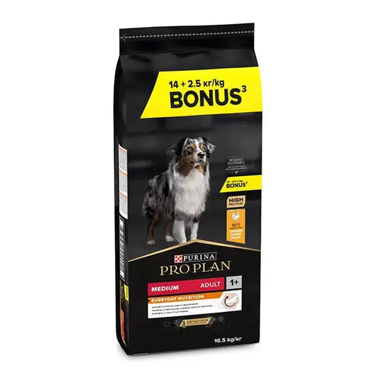 Pro Plan Dog Medium Adult Pollo 14kg+2,5kg gratis NESTLE ESPAÑA, S.A.