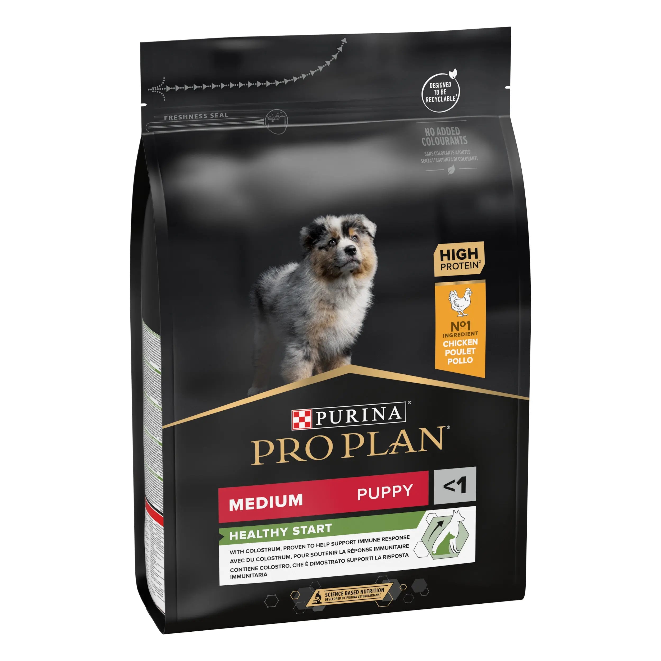 Pro Plan Dog Medium Puppy Start Pollo 3 kg al mejor precio -Todoanimal.es