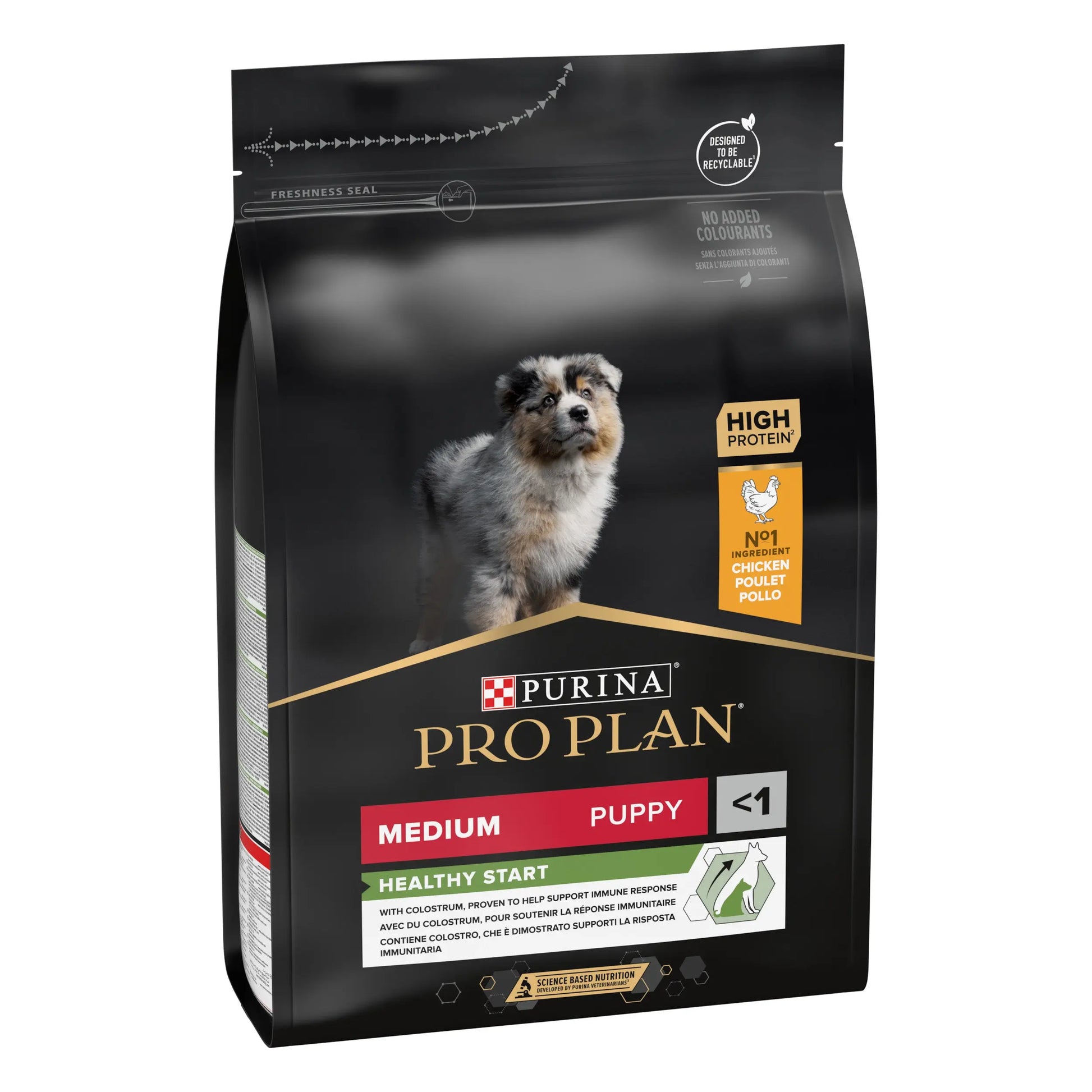 Pro Plan Dog Medium Puppy Start Pollo 3 kg al mejor precio -Todoanimal.es