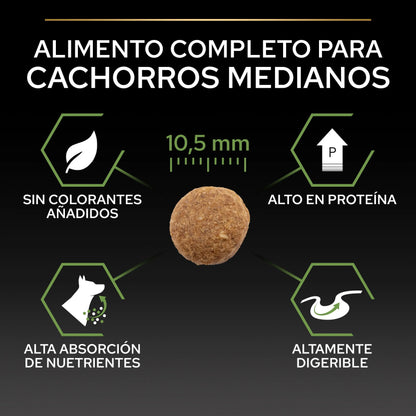 Pro Plan Dog Medium Puppy Start Pollo 3 kg al mejor precio -Todoanimal.es