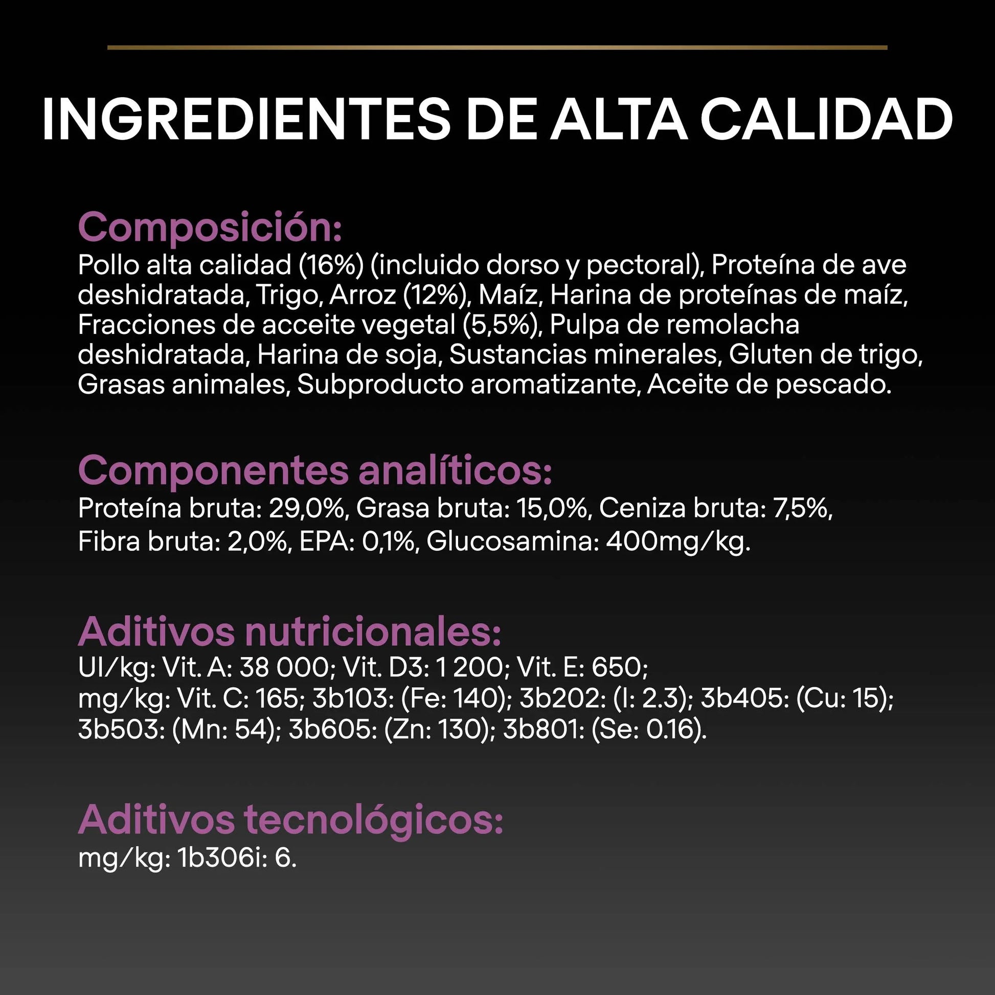Pro Plan Dog Medium & Large Adult Agedefen 7+ Pollo 3 kg al mejor precio -Todoanimal.es