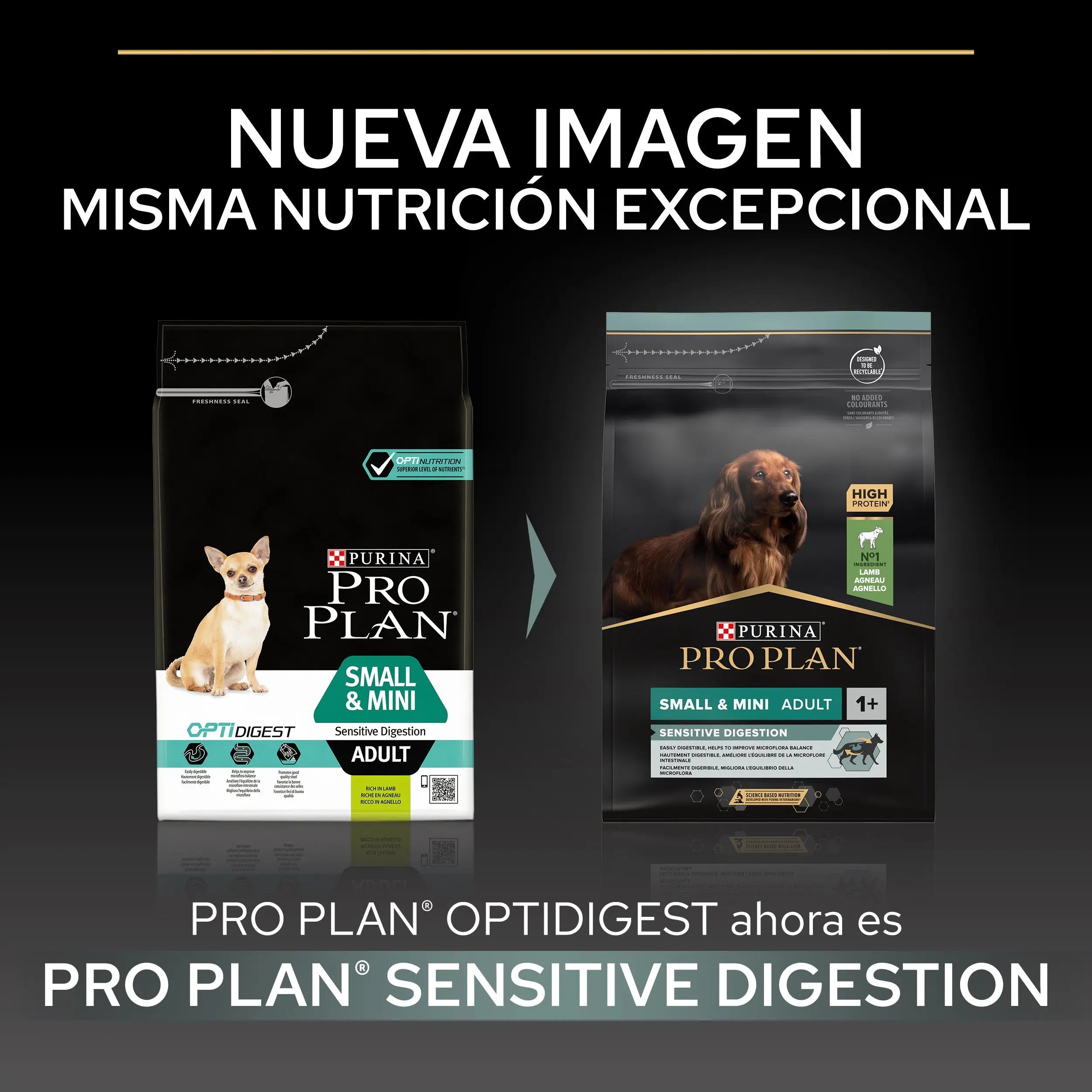 Pro Plan Dog Small & Mini Adult Digest Cordero Pienso para Perros al mejor precio -Todoanimal.es