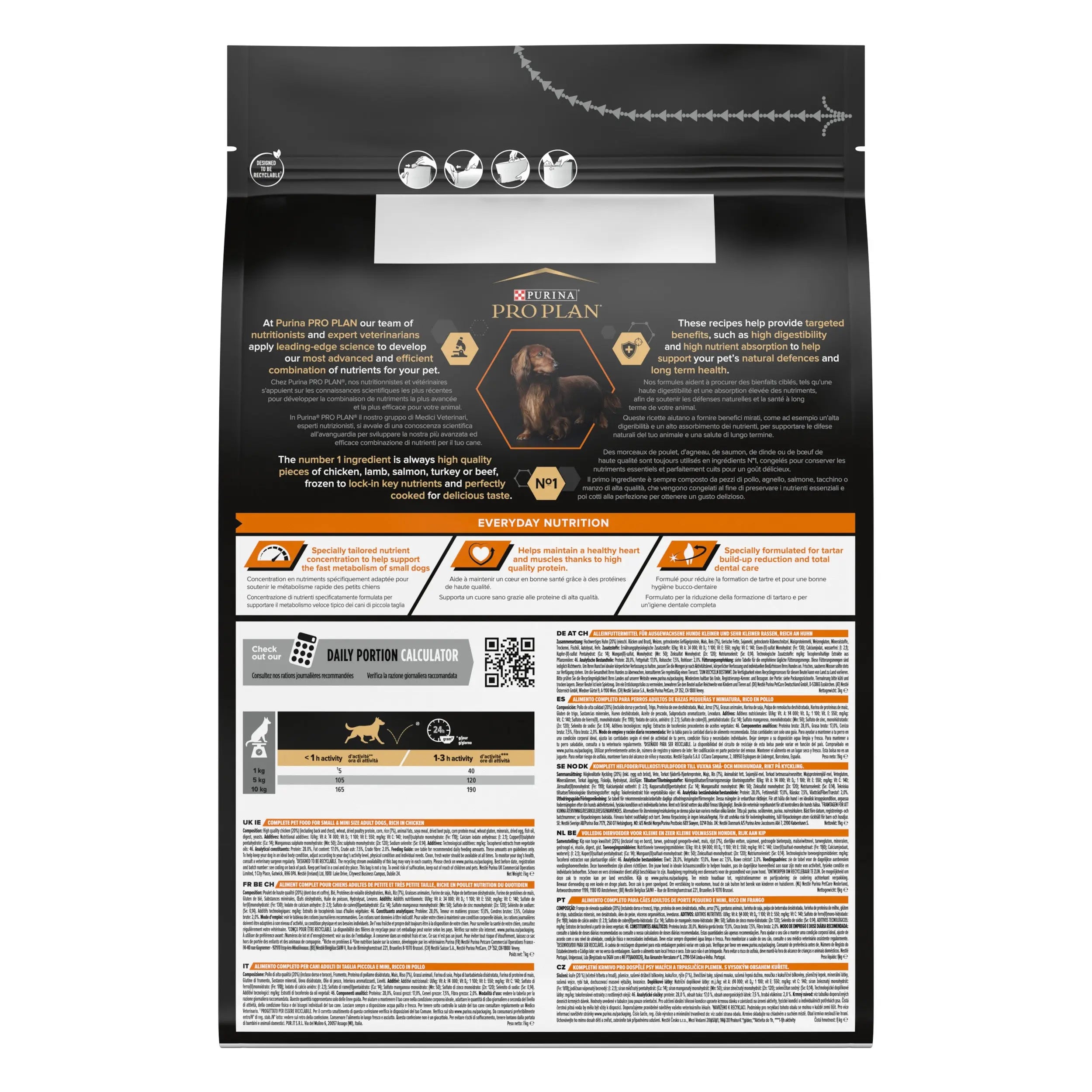 Pro Plan Dog Small & Mini Adult Pollo Pienso para Perros al mejor precio -Todoanimal.es