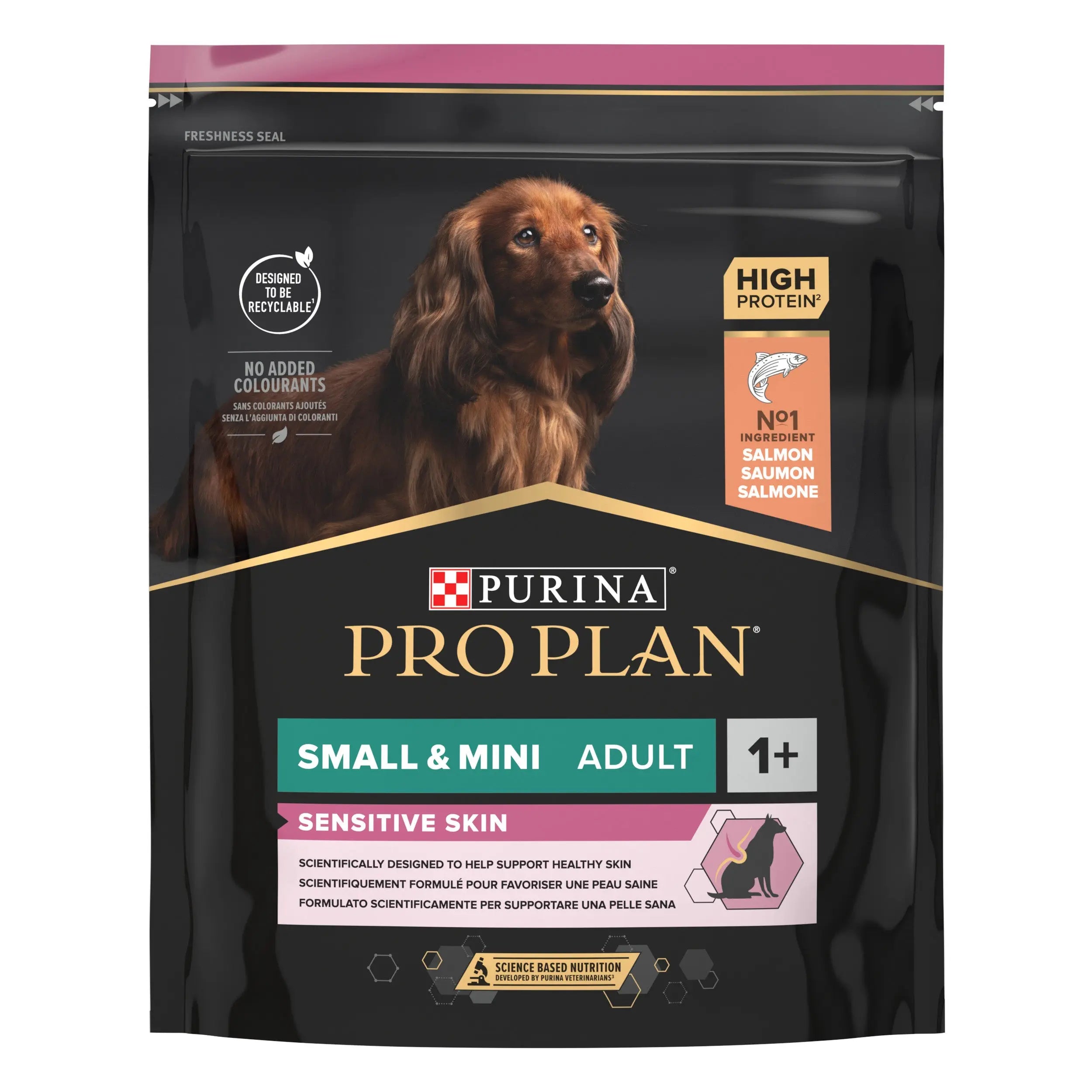 Pro Plan Dog Small & Mini Adult Sensitive Skin Salmón Pienso para Perros al mejor precio -Todoanimal.es