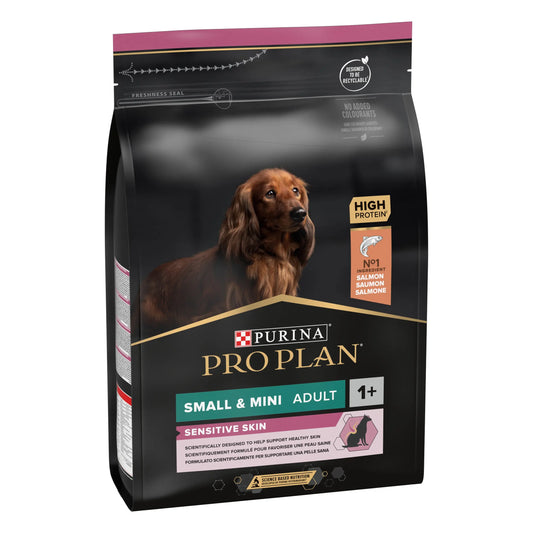 Pro Plan Dog Small & Mini Adult Skin Salmón Pienso para Perros al mejor precio -Todoanimal.es