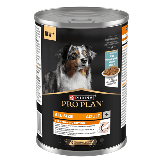 Pro Plan Everyday Nutrition Adult Fish Lata Comida Húmeda para Perros al mejor precio -Todoanimal.es