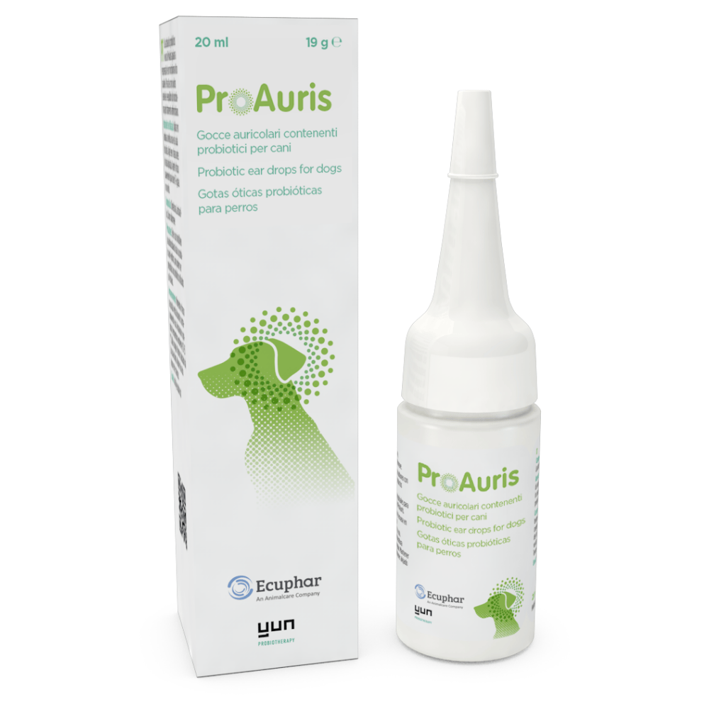 Proauris Gotas Óticas Probióticas 20 ml Gotas para el Oído de Perros al mejor precio -Todoanimal.es
