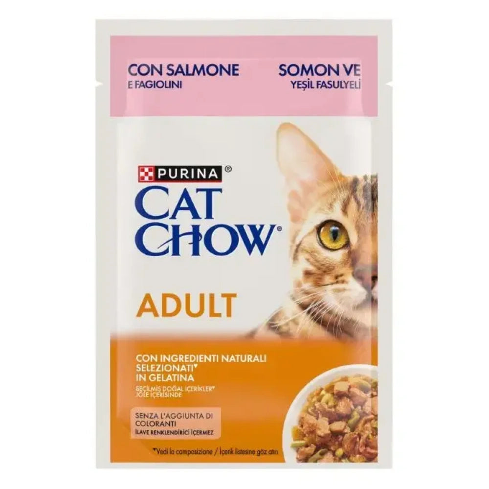 Purina Cat Chow Adult Sobre Comida Húmeda para Gatos 85g al mejor precio -Todoanimal.es
