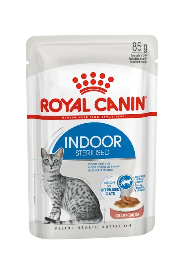 ROYAL CANIN INDOOR 85GR HUMEDO SALSA FHN ROYAL CANIN IBÉRICA S.A.U.