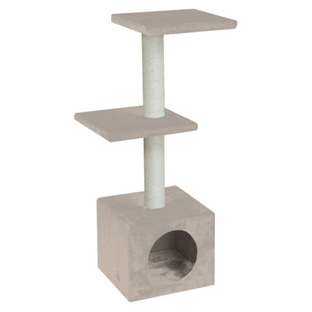Rascador Amelie Tres Alturas para Gatos 30x30x89cm Nayeco al mejor precio -Todoanimal.es
