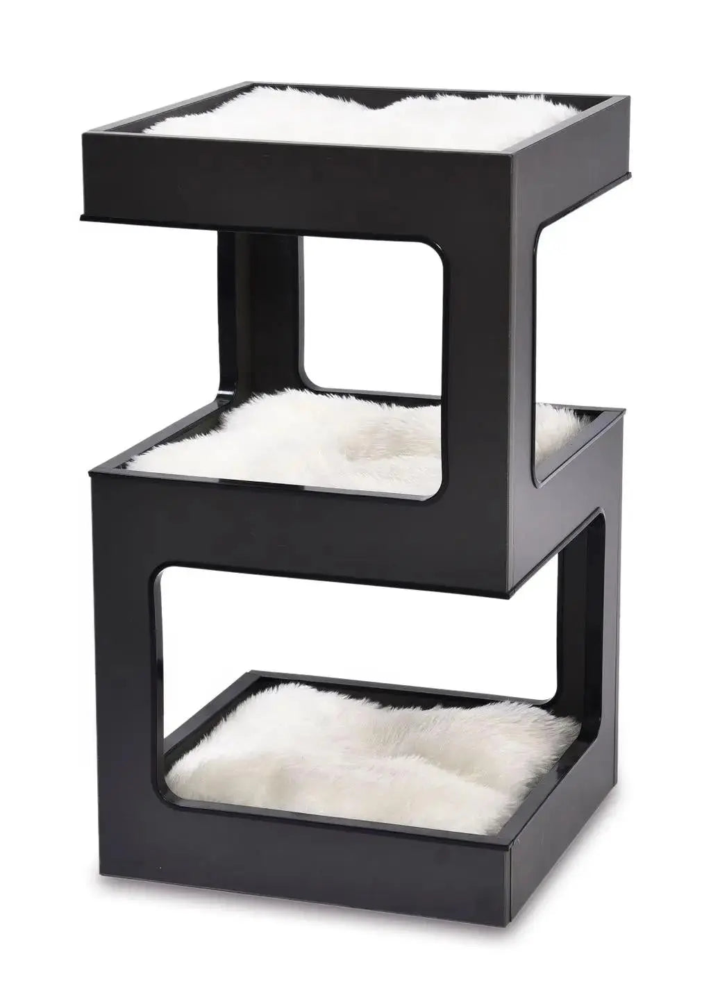 Rascador Balcony Negro 34X34X60Cm - Precios Más Baratos - Todoanimal