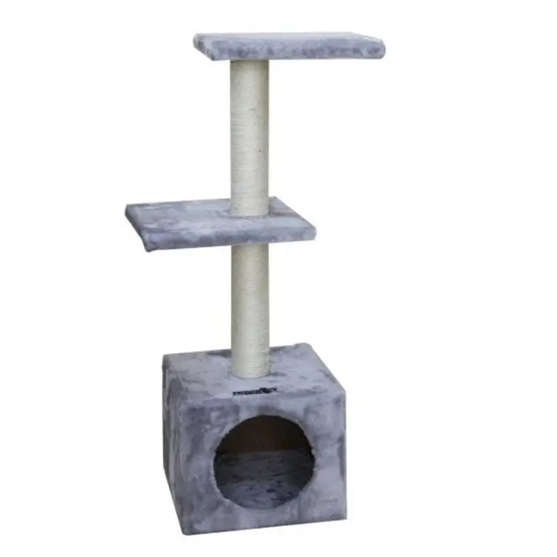 Rascador Building 30X30X89Cm Gris Claro - Precios Más Baratos - Todoanimal