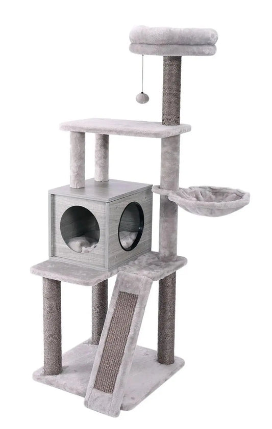 Rascador Denali Gris 49X49X145Cm FREEDOG IMPORT, S. L.