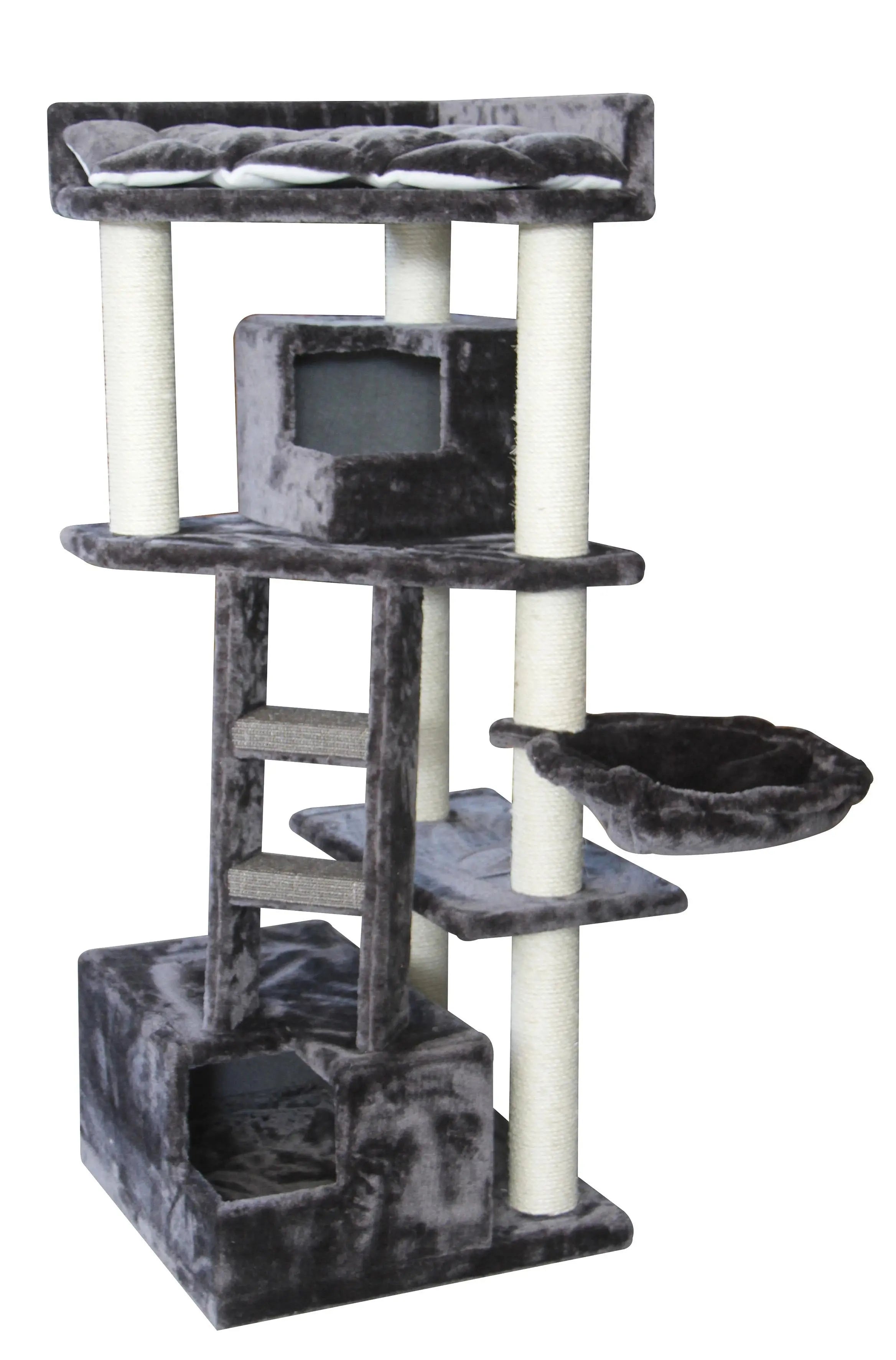 Rascador Olimpo Gris 66X40X98,5Cm NAYECO, S.L.