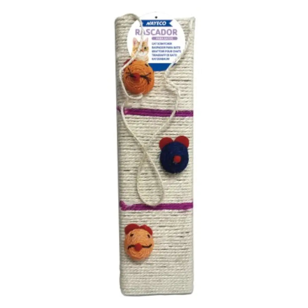Rascador Pared Funny Mouse con Colgador 13X50 cm al mejor precio -Todoanimal.es