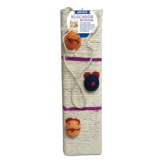 Rascador Pared Funny Mouse con Colgador 13X50 cm al mejor precio -Todoanimal.es