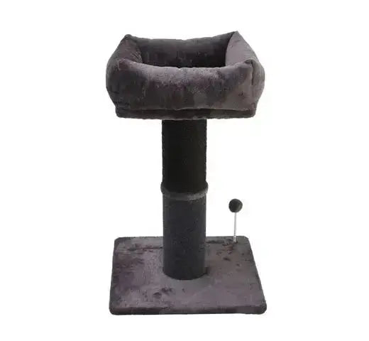 Rascador Sofa Stool Gris Oscuro 49X49X77Cm Todoanimal.es