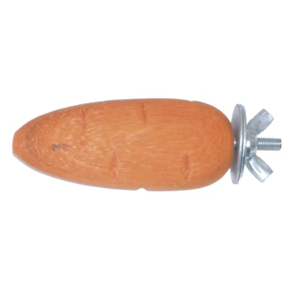 Rody Zanahoria de Madera Para Roedor 7 cm al mejor precio -Todoanimal.es