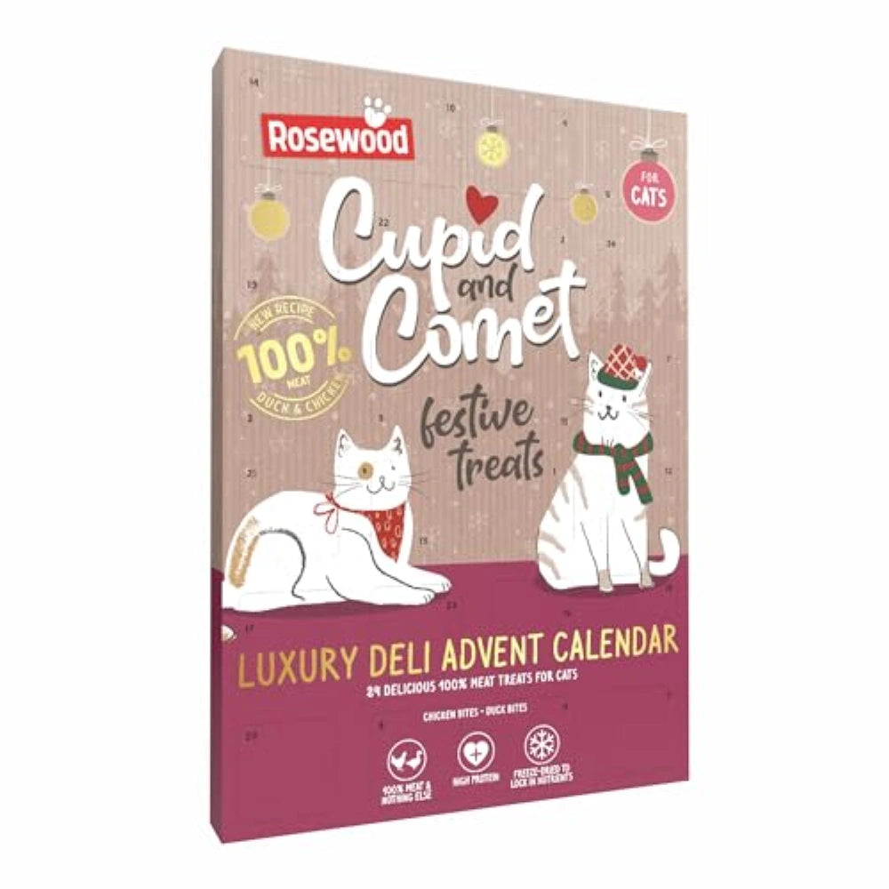 Rosewood Calendario de Adviento de Lujo Snack para Gatos 30g al mejor precio -Todoanimal.es