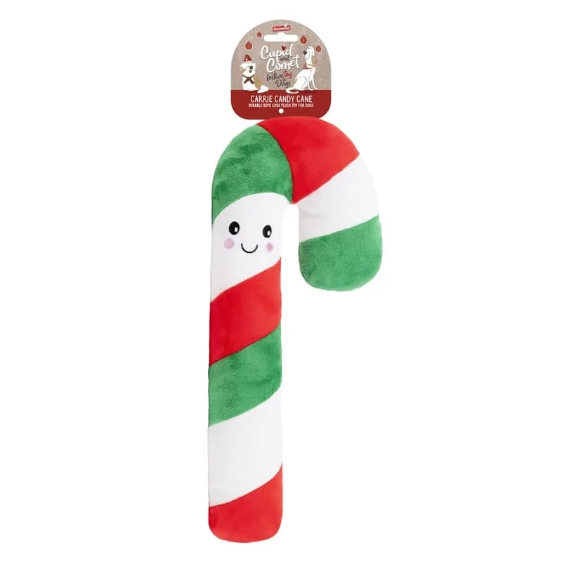 Rosewood Juguete Perro Navidad Carrie Candy Cane Peluche al mejor precio -Todoanimal.es