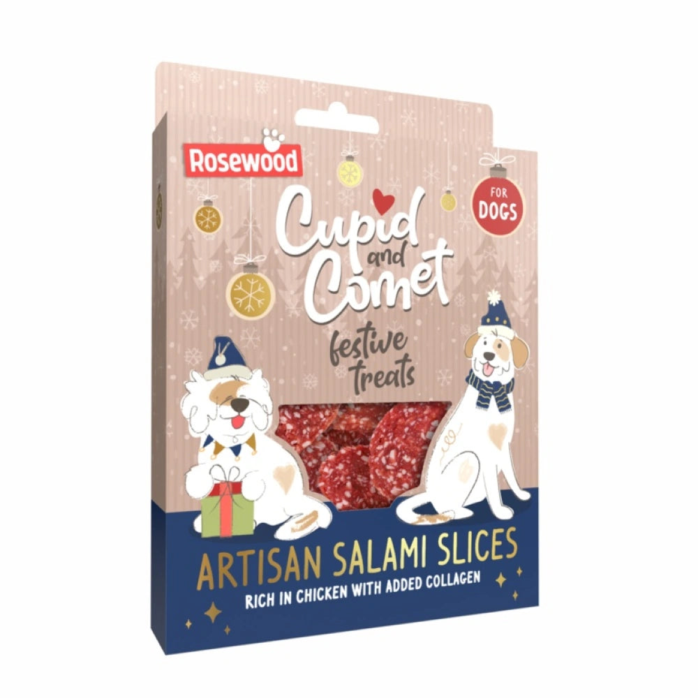 Rosewood Lonchas de Salami de Lujo Snack Natural para Perros 120g al mejor precio -Todoanimal.es