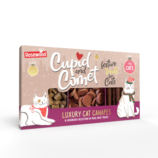 Rosewood Snack Cat Navidad Canapés 120gr al mejor precio -Todoanimal.es