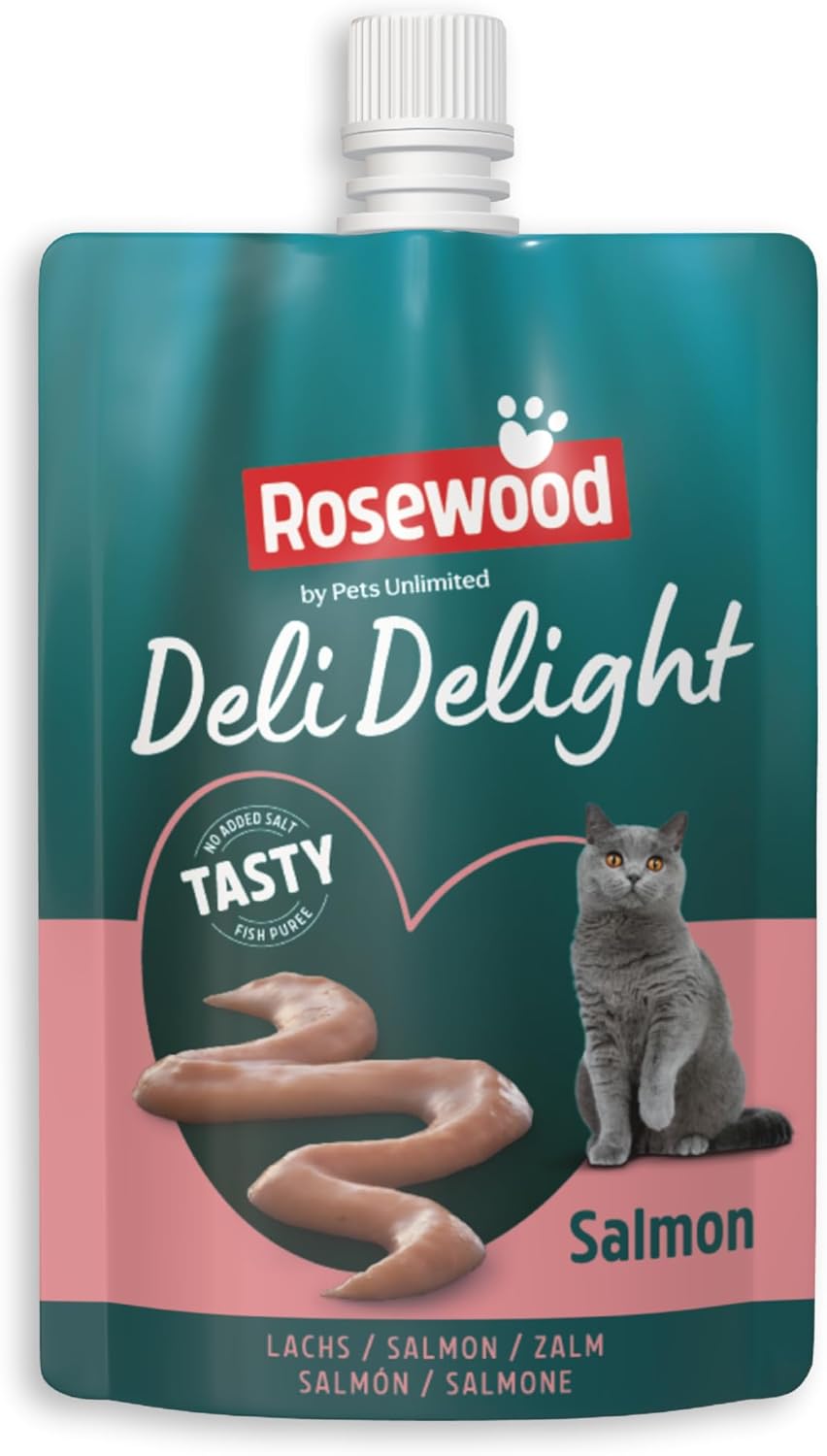 Rosewood Snack Deli Delight de Salmón para Gatos al mejor precio -Todoanimal.es