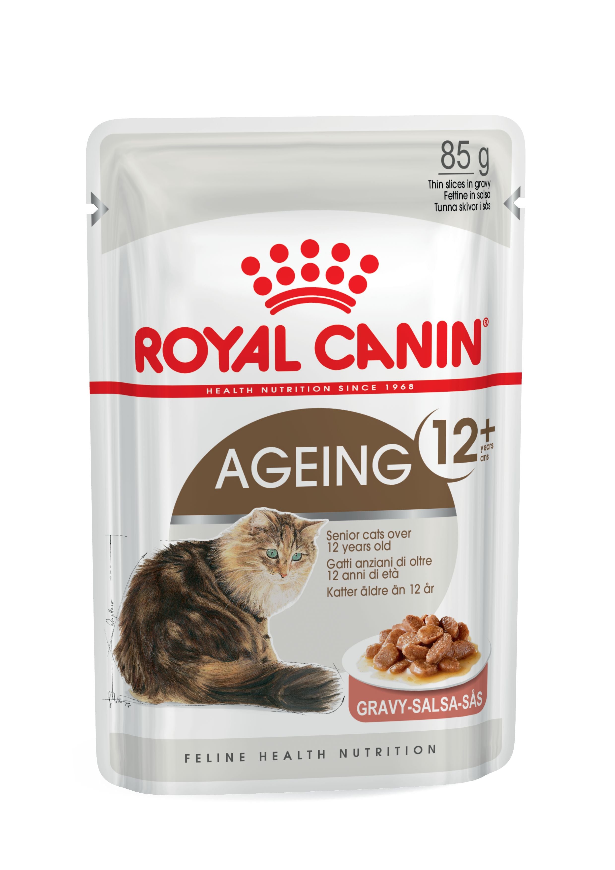 Royal Canin Ageing 12+ en Salsa 85 g Alimento Húmedo para Gatos al mejor precio -Todoanimal.es
