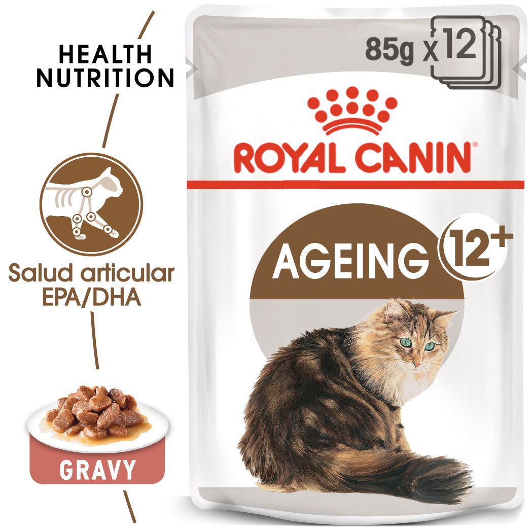 Royal Canin Ageing 12+ en Salsa 85 g Alimento Húmedo para Gatos al mejor precio -Todoanimal.es