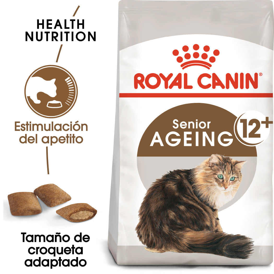 Royal Canin Ageing +12 Pienso para Gatos Senior al mejor precio -Todoanimal.es