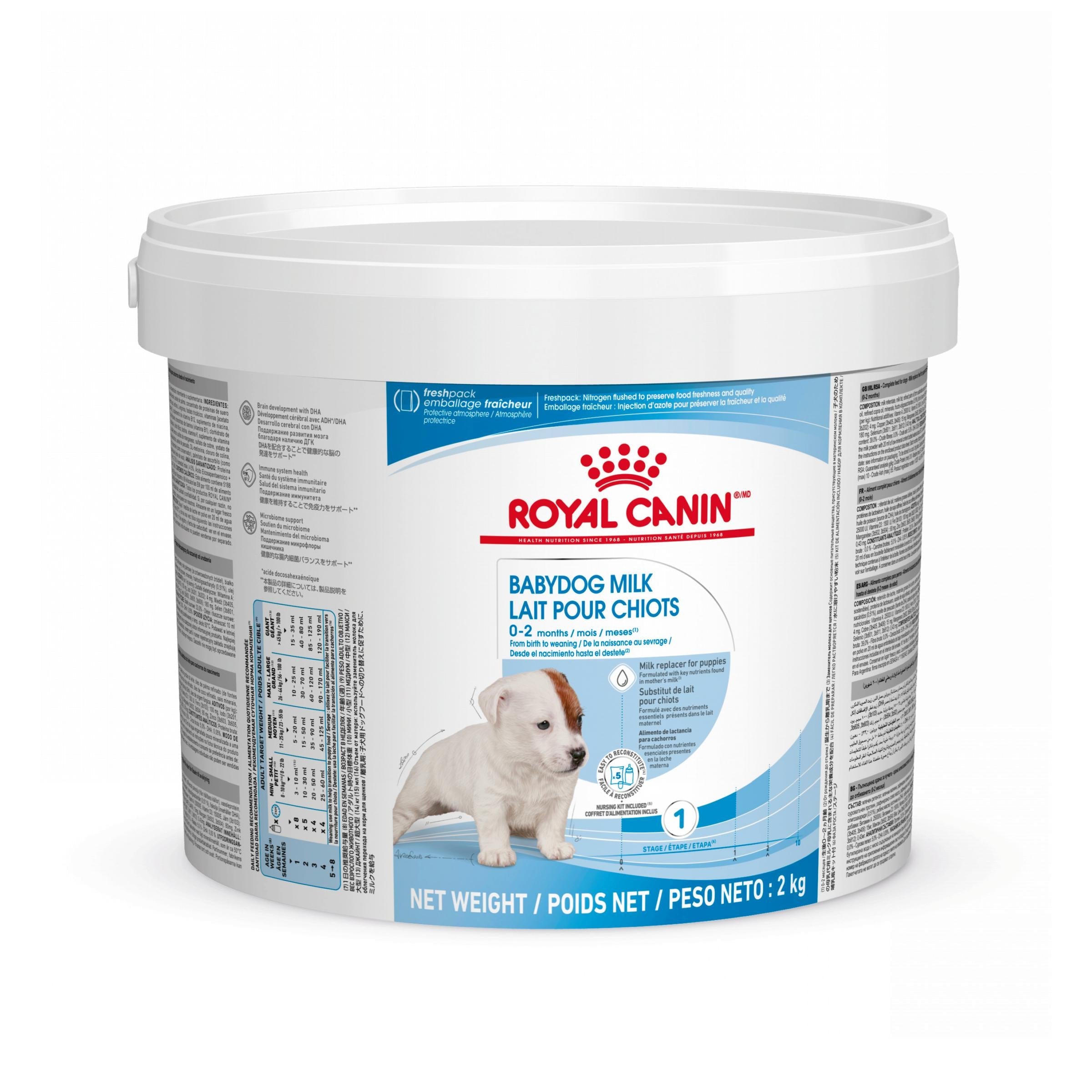 Royal Canin Babydog Milk Leche en Polvo para Cachorros al mejor precio -Todoanimal.es