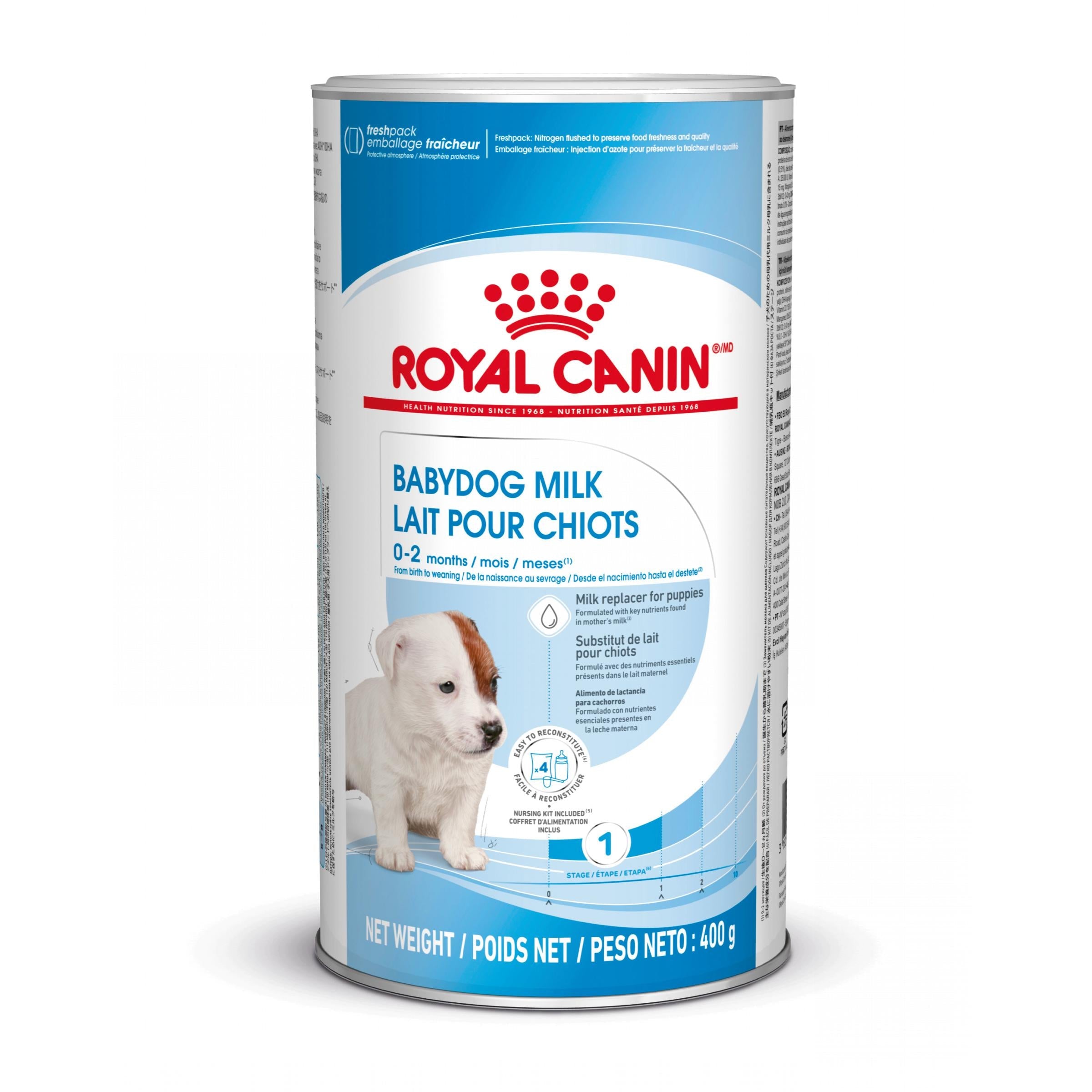 Royal Canin Babydog Milk Leche en Polvo para Cachorros al mejor precio -Todoanimal.es