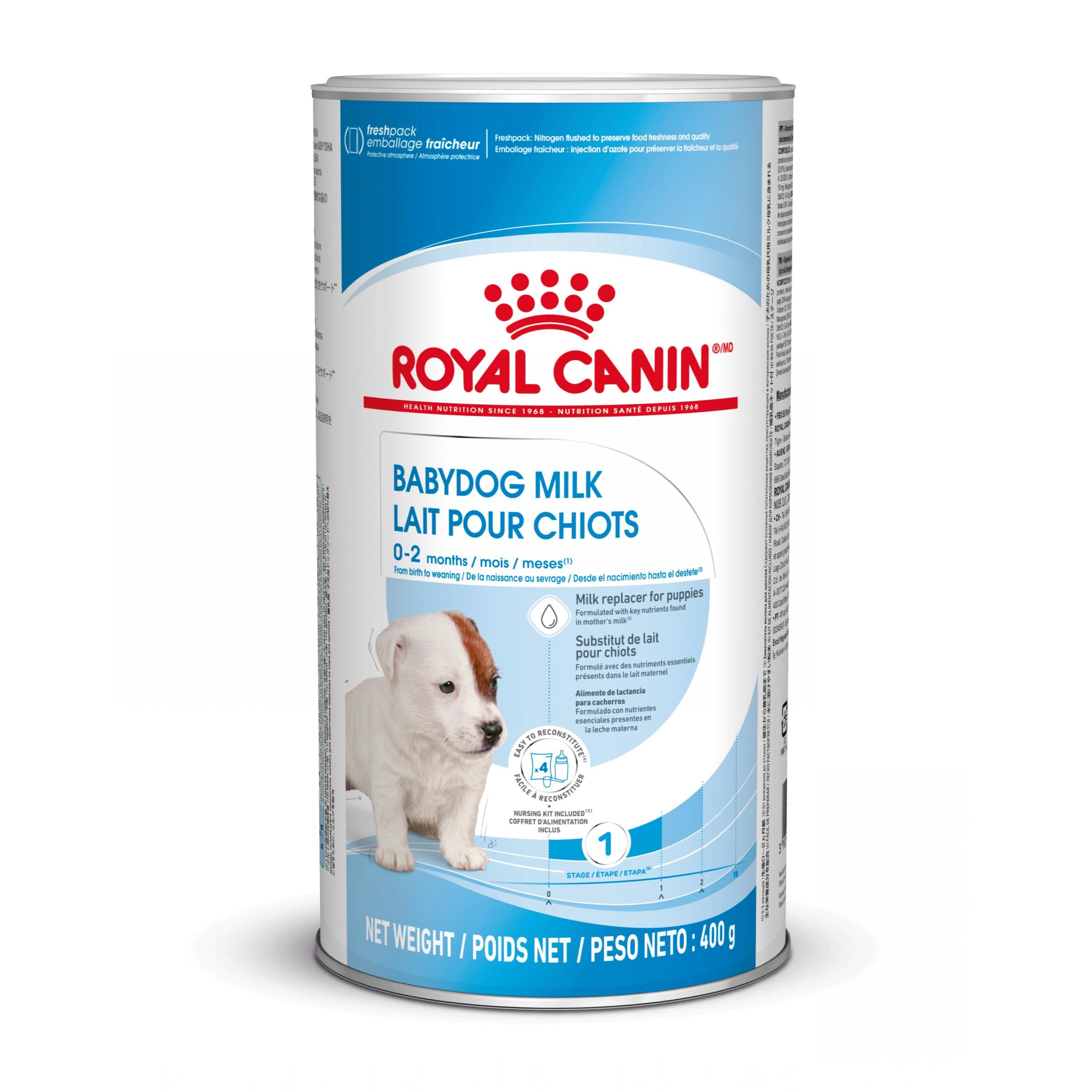 Royal Canin Babydog Milk Leche en Polvo para Cachorros al mejor precio -Todoanimal.es