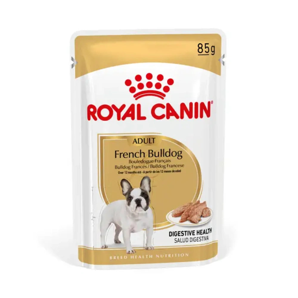 Royal Canin Bulldog Francés Adult Comida Húmeda para Perros 85g al mejor precio -Todoanimal.es