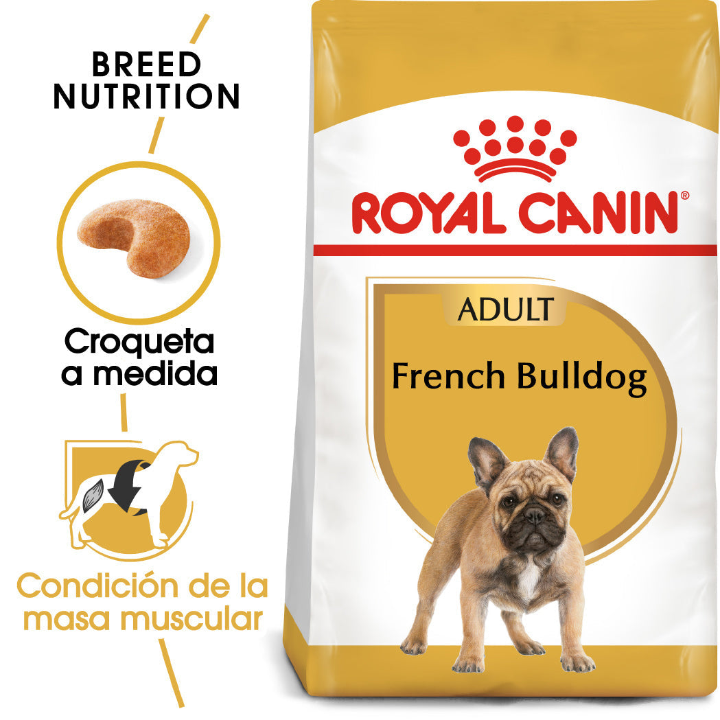 Royal Canin Bulldog Francés Pienso para Perros Adultos de Raza al mejor precio -Todoanimal.es
