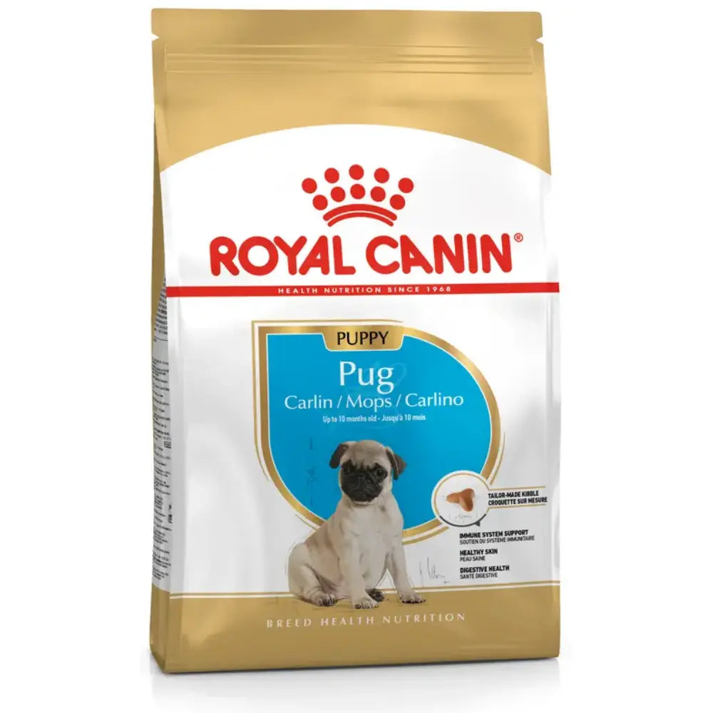 Royal Canin Carlino Pug Puppy 1.5 kg al mejor precio -Todoanimal.es