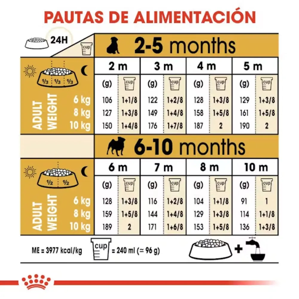 Royal Canin Carlino Pug Puppy 1.5 kg al mejor precio -Todoanimal.es