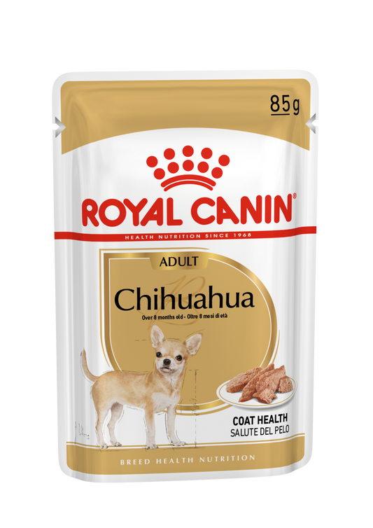 Royal Canin Chihuahua Paté Adulto 85 g Comida Húmeda para Perros al mejor precio -Todoanimal.es