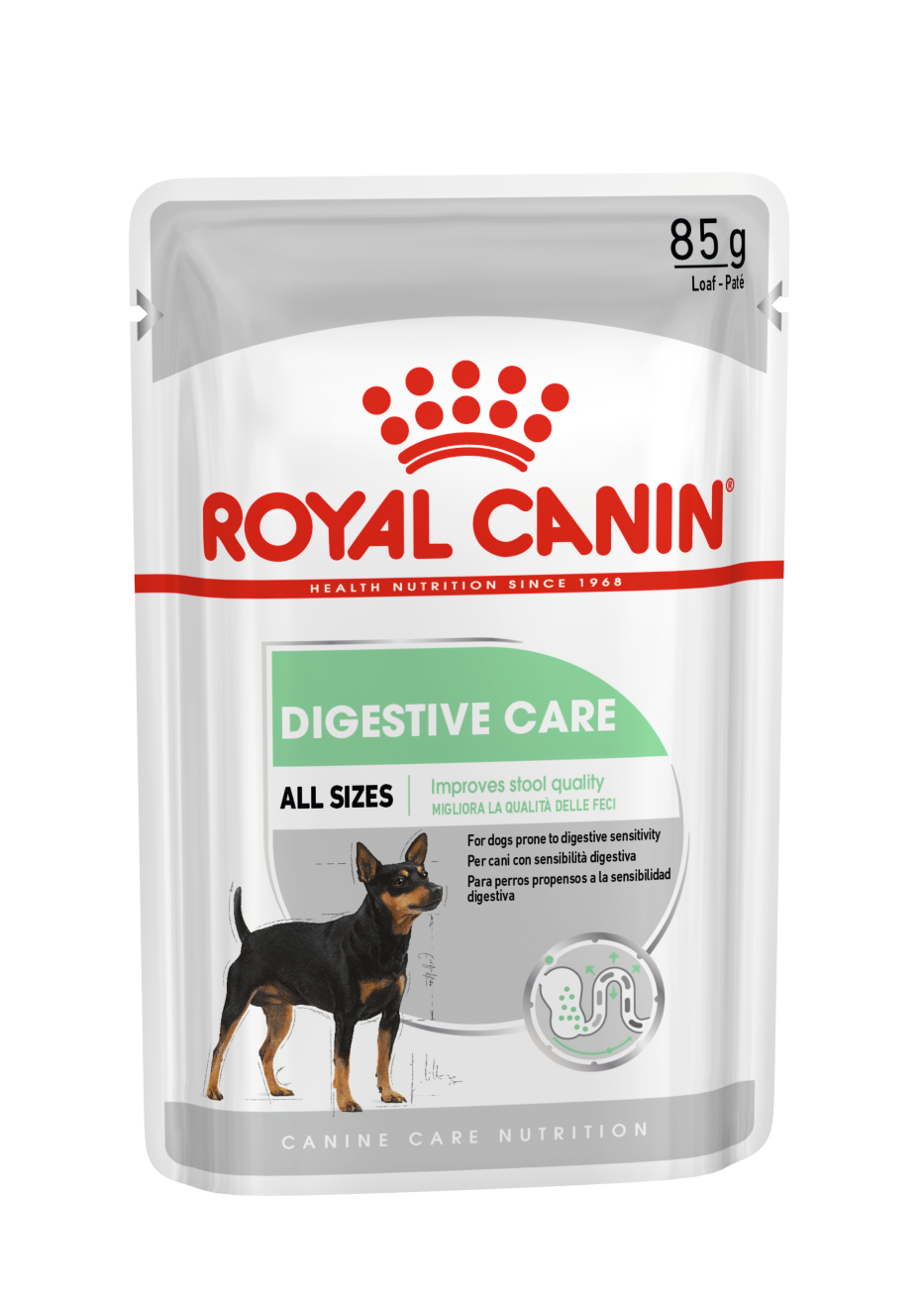 Royal Canin Digestive Care Paté 85 g Comida Húmeda para Perros al mejor precio -Todoanimal.es