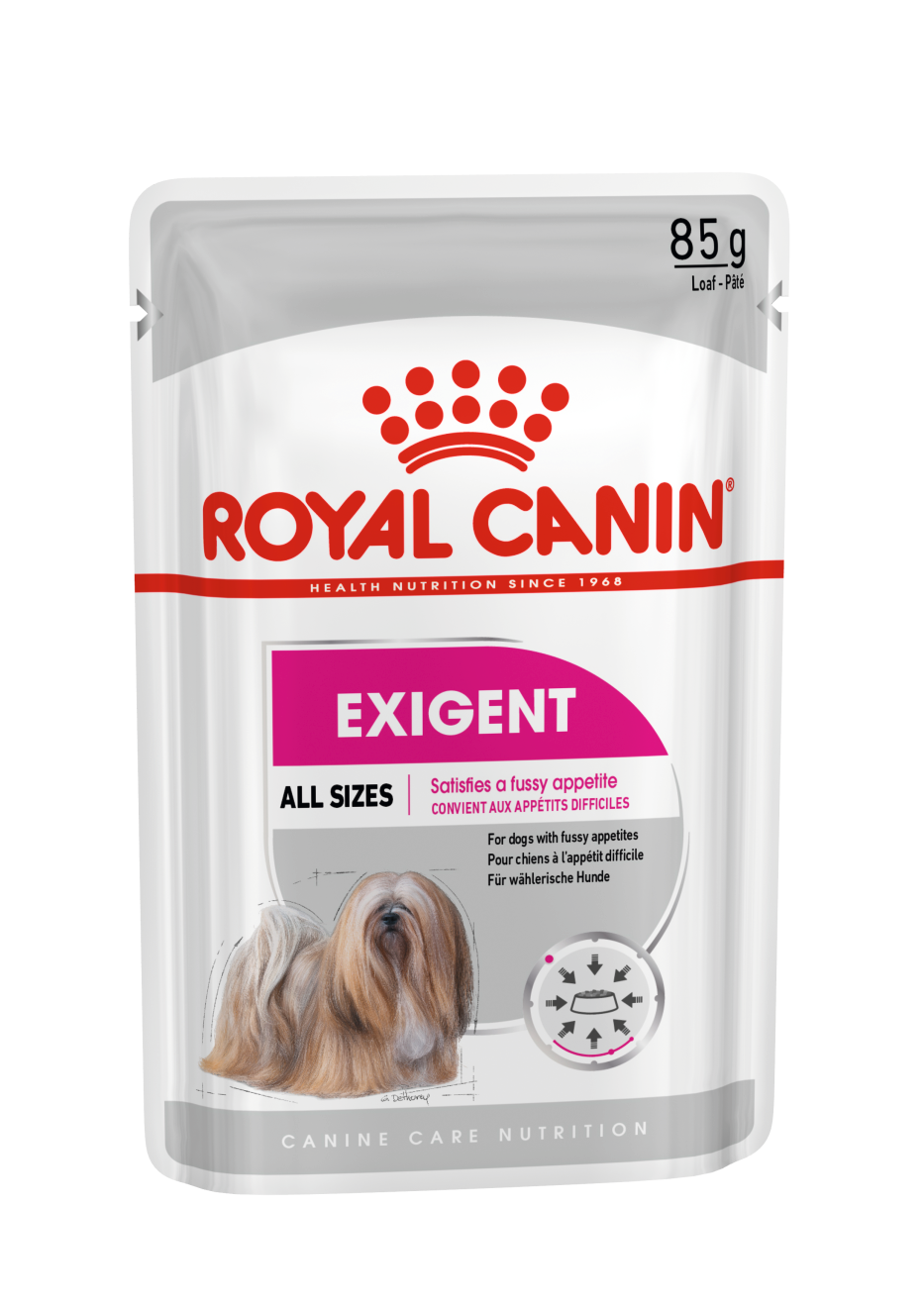Royal Canin Exigent Care Paté 85 g Alimento Húmedo para Perros al mejor precio -Todoanimal.es