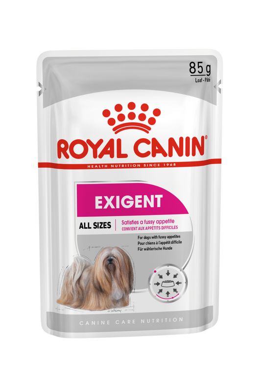 Royal Canin Exigent Care Paté 85 g Alimento Húmedo para Perros al mejor precio -Todoanimal.es