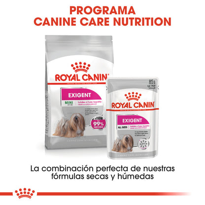 Royal Canin Exigent Care Paté 85 g Alimento Húmedo para Perros al mejor precio -Todoanimal.es