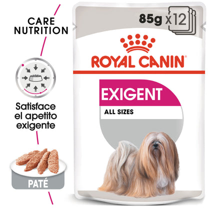 Royal Canin Exigent Care Paté 85 g Alimento Húmedo para Perros al mejor precio -Todoanimal.es