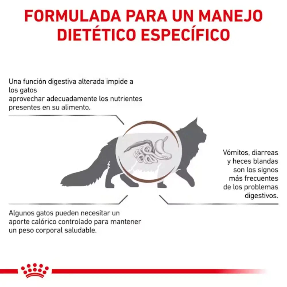 Royal Canin Gastro Instestinal Moderate S/O Calorie 2 kg Gato al mejor precio -Todoanimal.es