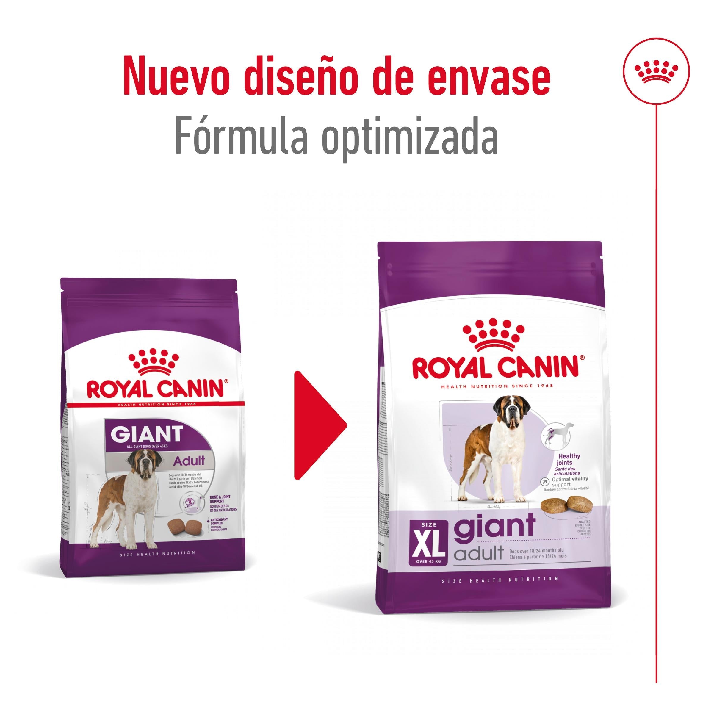 Royal Canin Giant Adult 15 kg Pienso para Perros al mejor precio -Todoanimal.es